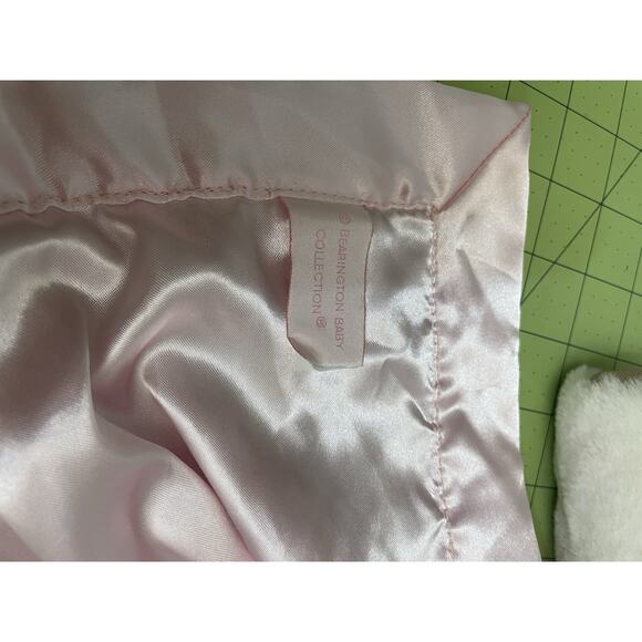 BEARINGTON BABY COLLECTION Plush Pink Unicorn Satan Back Security Blanket Lovey - Picture 6 of 11
